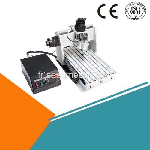 Bureau Mini CNC Rounter 3040 4 axes